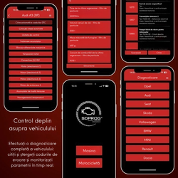 Interfata Diagnoza Auto Multimarca SDProg OBD PRO Negru Programul şi SDProg in limba romana
