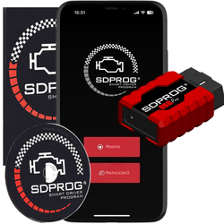 Interfata Diagnoza Auto Multimarca SDProg OBD PRO Negru Programul şi SDProg in limba romana
